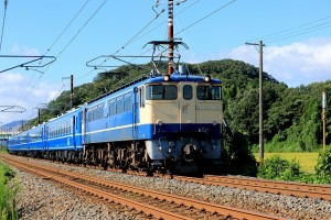 ⑦EF651132客車牽引0079