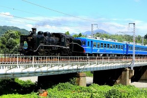 SL北びわこ　鉄橋