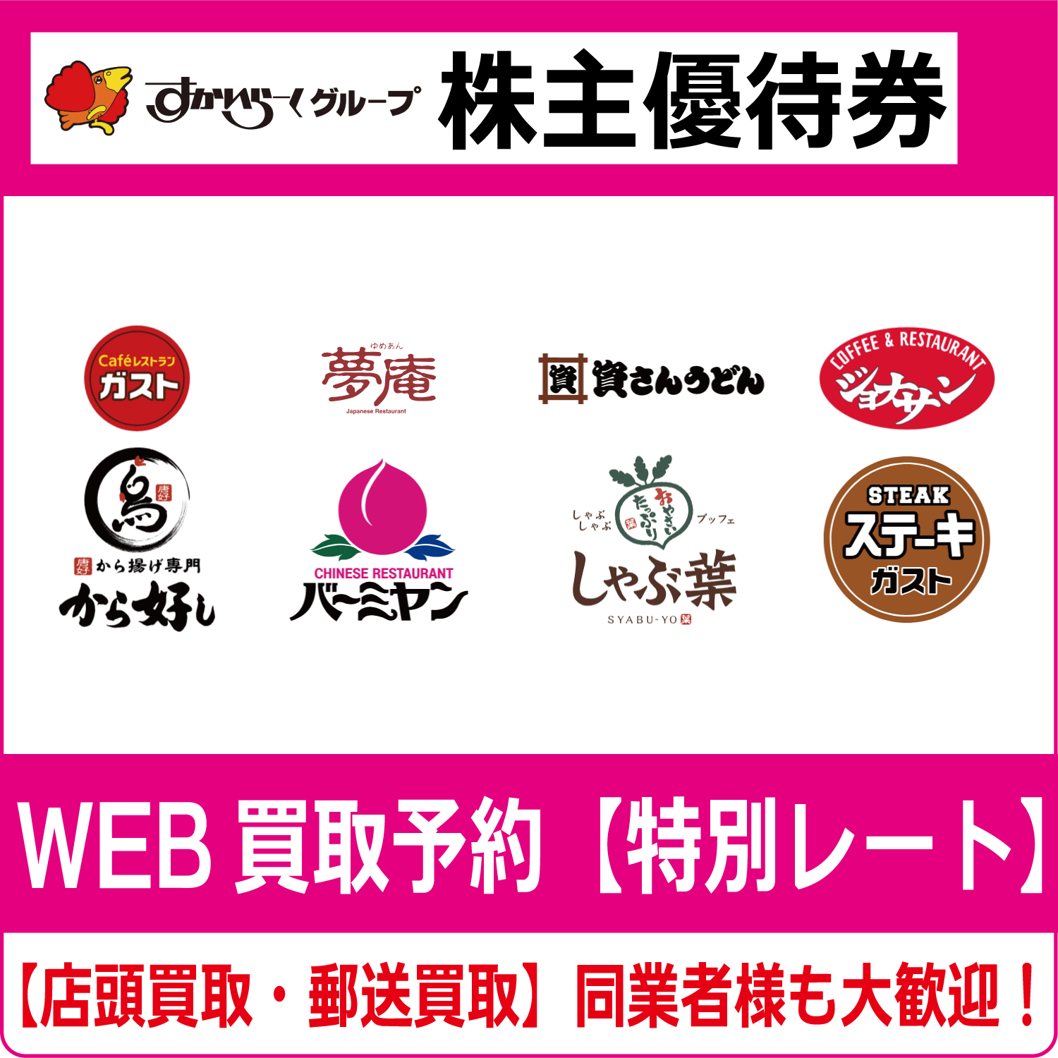 ★最新クリックポスト送料込★ すかいらーく株主優待券 18000円分  すかいらーく 株主優待券 5000円×３枚 15000円分 未開封 クリック